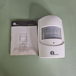 1byone Wireless Driveway Alert PIR Motion Sensor Replacement Sensor Only